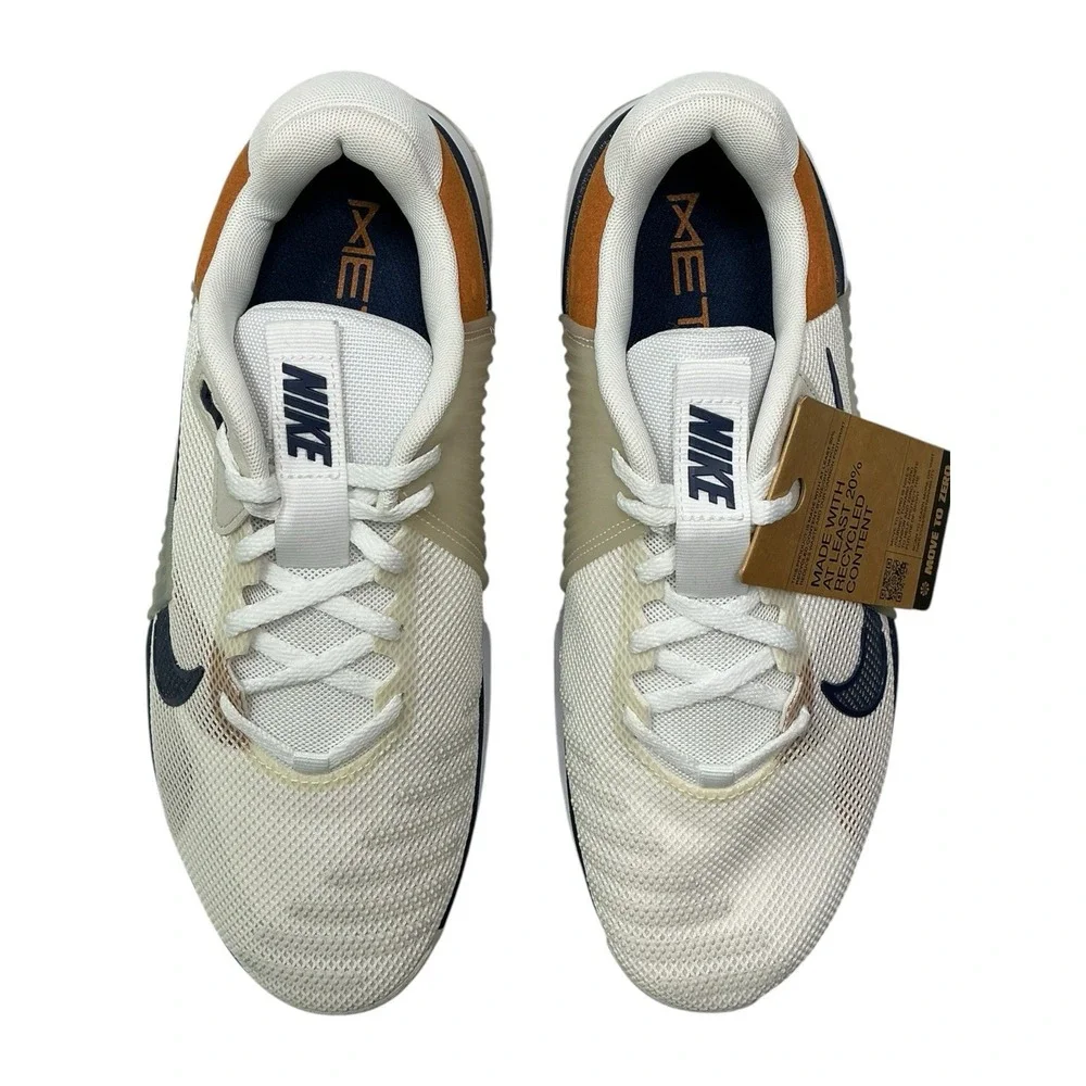 Nike Metcon 9 AMP Training Shoes Light Bone Navy DZ2616-100 Men Size 10  No Box